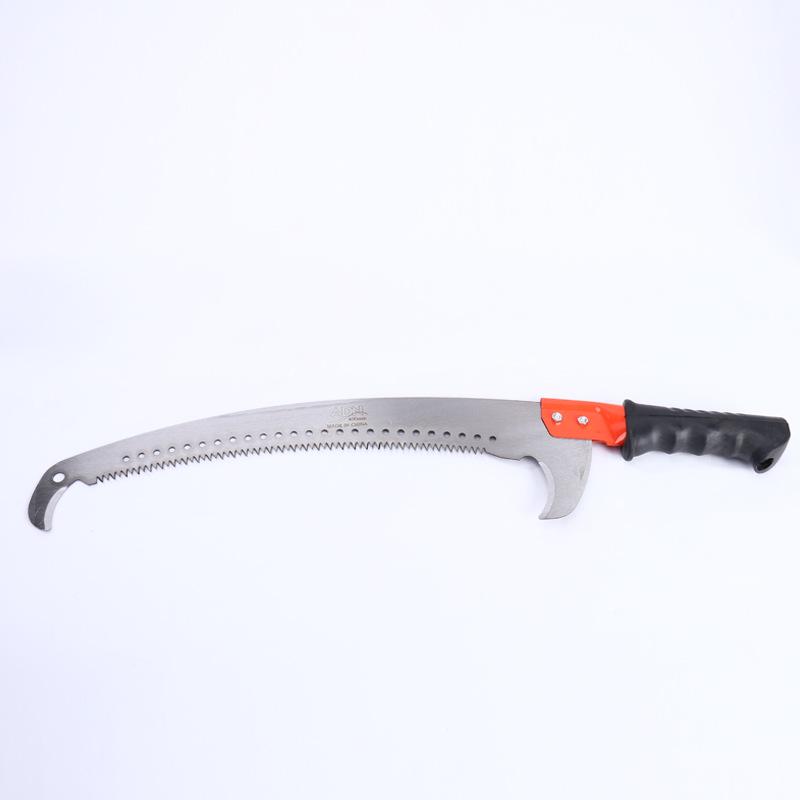 Multi-Function Double Hook High-Branch Saw for Thick Branch and Fruit Tree Pruning