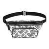 New Fabric Sling Bag, Fanny Pack Trumpets Men's White & Blue 33F1LHDY9E-147