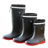 Winter Warm Rain Shoes Men's High Waterproof Pull Rope Bundle Night Reflective Strip Rubber Shoes Men's Non-slip Water Shoes Waterproof Shoes