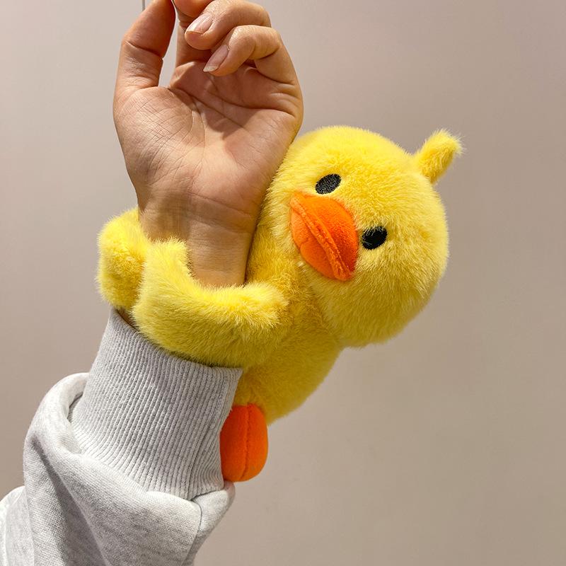 Capybara Slap Ring Plush Hand Puppet Doll