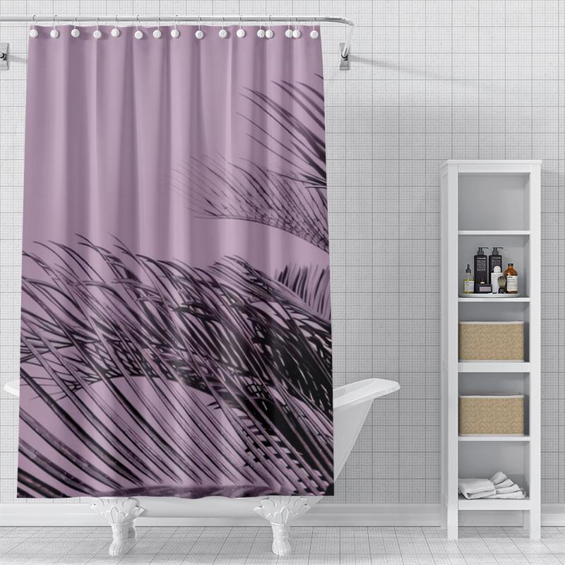 Tende da doccia per la casa per il bagno tessuto impermeabile Tende da bagno in stile nordico moderno tenda da doccia morandi paesaggio pianta