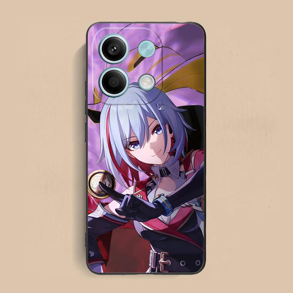 

HSR Topaz Matte TPU Mobile Phone Case for Xiaomi Redmi 15 14 13 12 A5 3 2 1 C Plus 4G 5G Colorful Printing Cover redmi 15