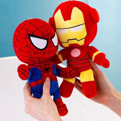 Plyšová panenka The Avengers Series Dekorativní měkká textura Spiderman a jeho úžasní přátelé Vycpané panenky pro fanoušky superhrdinů