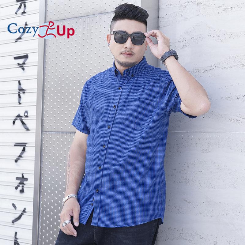 

Уютные мужские рубашки больших и высоких размеров. Рубашки на пуговицах с короткими рукавами разных размеров. 10XL синий