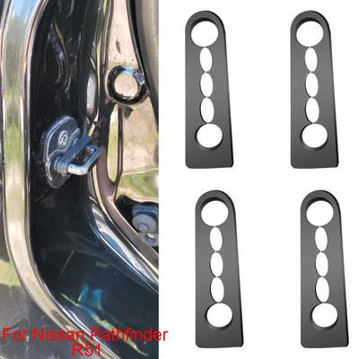4 τμχ Κλειδαριά πόρτας αυτοκινήτου Sound Deadener Damper Buffer Noise Seal Stopper For Nissan Pathfinder R51 2005 – 2012 Navara Frontier D40