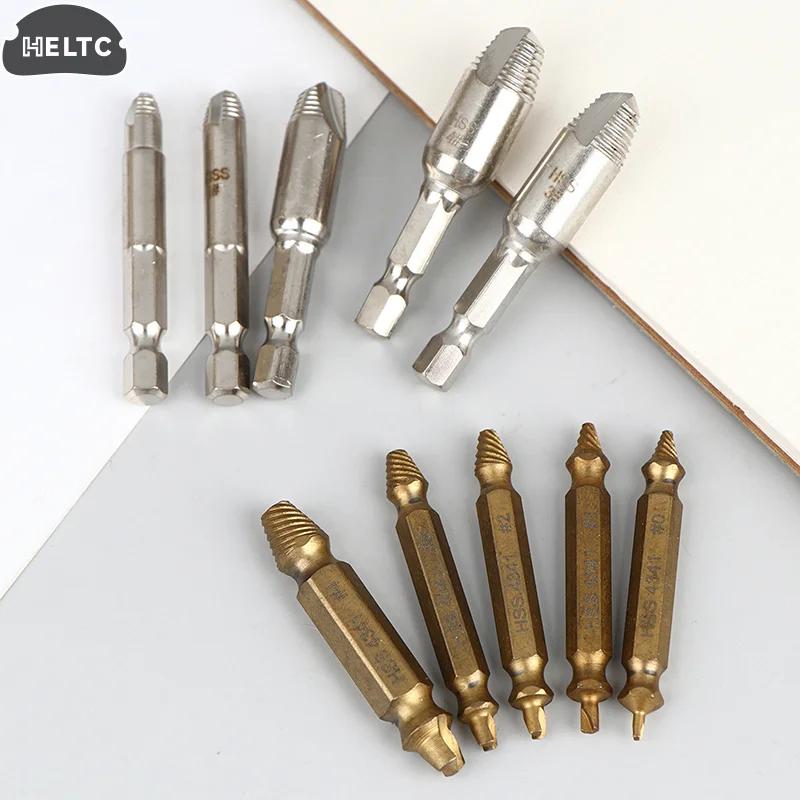 4/5ks Vícezubý Extractor Vrták Zlomený Poškozený Šroub Extractor Vrták Speed Out Šroub Extractor Šroub Šroubovák Odstraňovač Nástroje