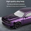 1:32 Dodge Hellcat Alloy Car Models Diecast Toy Doors Opened Pull Back Sound Light Shock Absorption Cars Festival Gift For Child