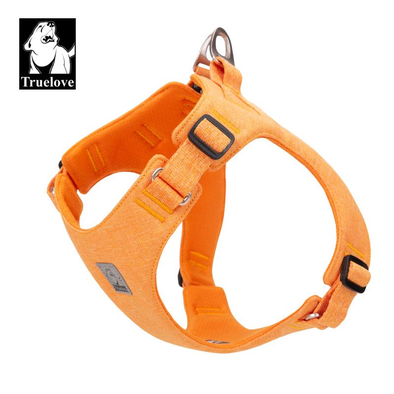 TRUELOVE Reflective Dog Harness Vest Soft Padded No-Pull Pet Harness for Small Medium Dogs Cats Adjustable Walking Vest TLH3012