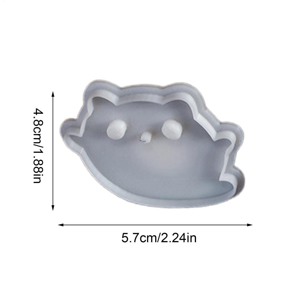 Halloween Ghost Cat Baking Cutters Kitchen Embossing Animal Moulds for Event Bakery Dough Cheese Chocolate Fondant Making