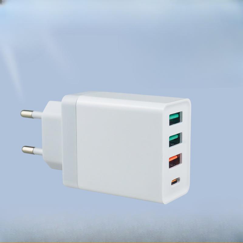 PD 32W Multi-port A+C Fast Mobile Phone Charger Multi-country Specification Mobile Phone Charging Head 32W Adapter