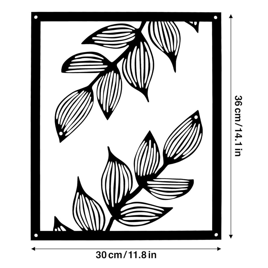

Набор из 3 великолепных металлических цветочных настенных декоров: Современный домашний декор для гостиной и не только. Современное украшение дома для всех помещений чёрный