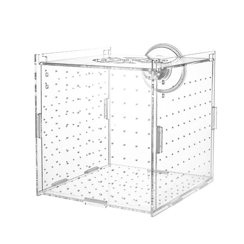 High Transparency Acrylic Aquarium Fish Breeding Isolation Box Fish Aquarium Breeder Hatching Incubator Fish Tank Accessories