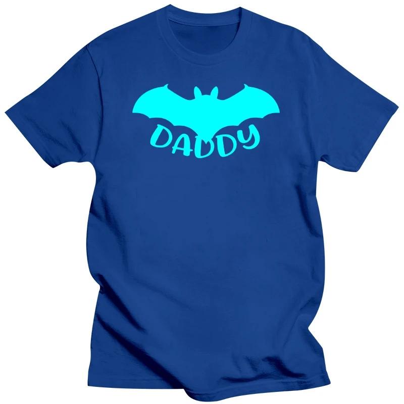 Bat Daddy Print Men T-shirt Halloween Horror Movies Trick or Treat Tshirt Fashion Harajuku T-shirt Luminous Oversized Streetwear
