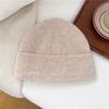 Woolen Knitted Cap for Women A Versatile and Face Enhancing Small Ear Protecting Woolen Cap for Autumn and Winter