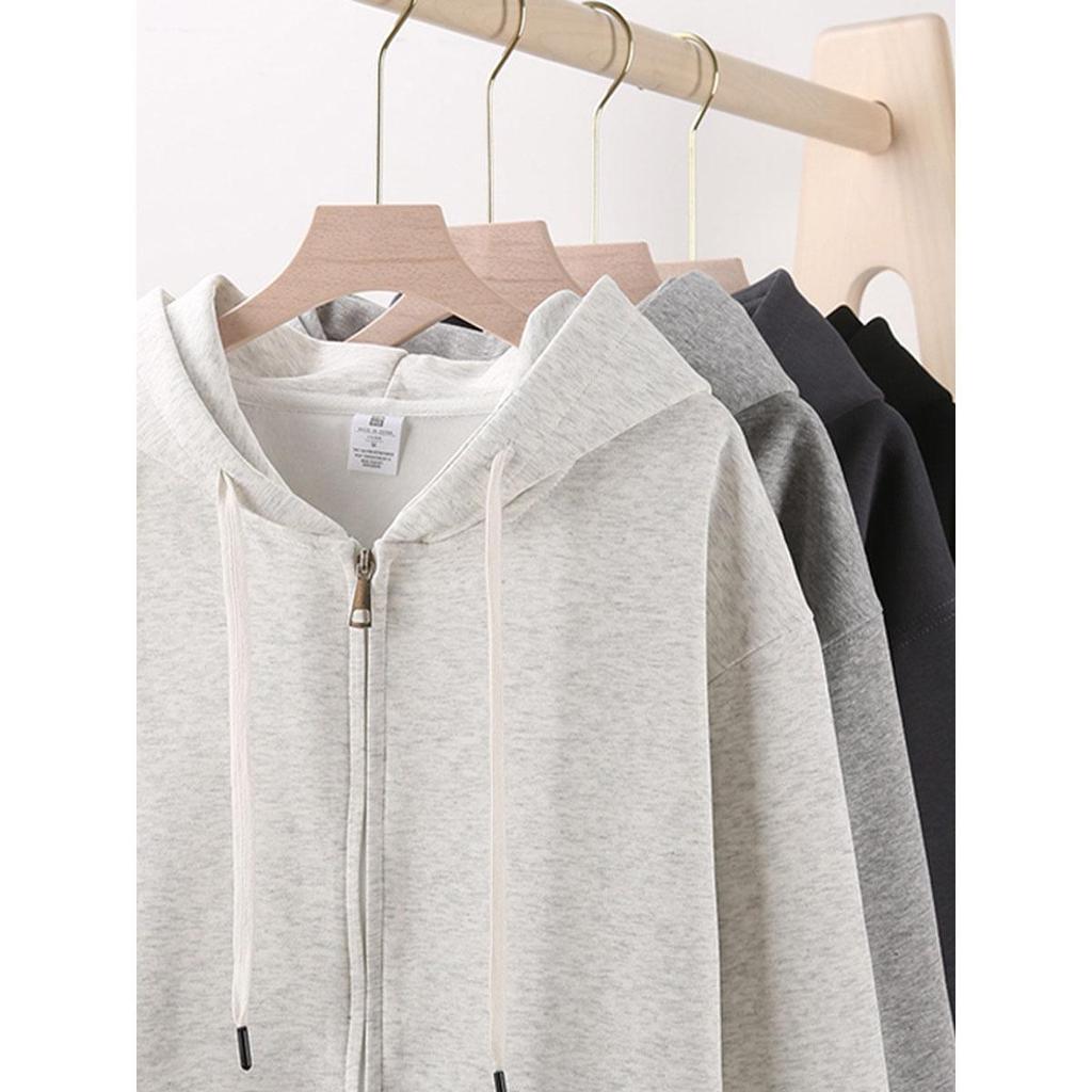 Felpa con cappuccio casual gotica Harajuku Y2K Streetwear High Street Felpa con cappuccio da uomo Retro Zip Up Manica lunga Giacca larga Cappotti