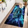 Flannel Kitchen Mat Nirvana Soft Area Rug Non Slip Floor Carpet Home Decoration