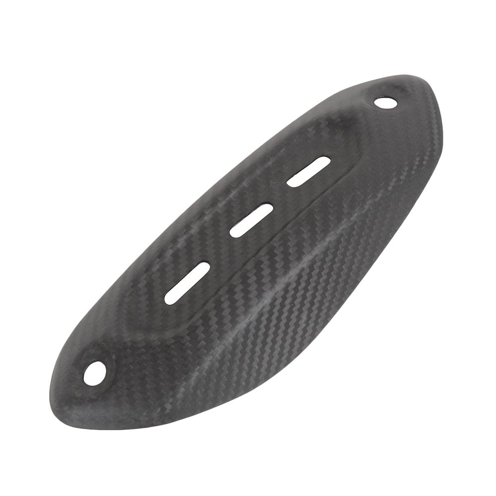 100% Carbon Fiber Exhaust Cover Protector HeatShield Twill For DUCATI Hypermotard 950 939 821 RVE SP Accessories Modified Parts Matt Twill