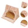 Cat Indoor Tent House Teepee Pet Bed,Creative,Washable,Cave with Door Curtain Portable Bed Dog
