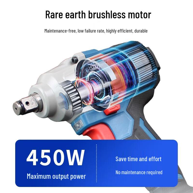Dongcheng 20V Cordless Brushless Impact Wrench CN plug (adapter included)