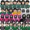 Movie Game Bricks Building Blocks Anime Cartoon Mini Action Figures Heads Assembly Toys Kids Birthday Gifts