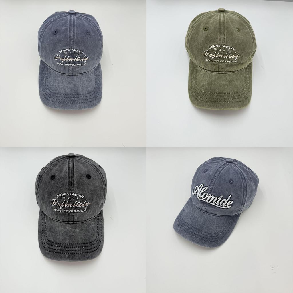 Baseball Cap Cotton Embroidered Letters With Sunshade For Casual Outdoor Wear