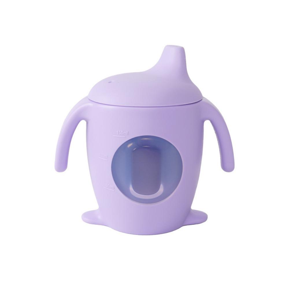 Leakproof Baby Water Bottle With Scale Anti Drop Duckbill Cup Portable Infant Cup Infant