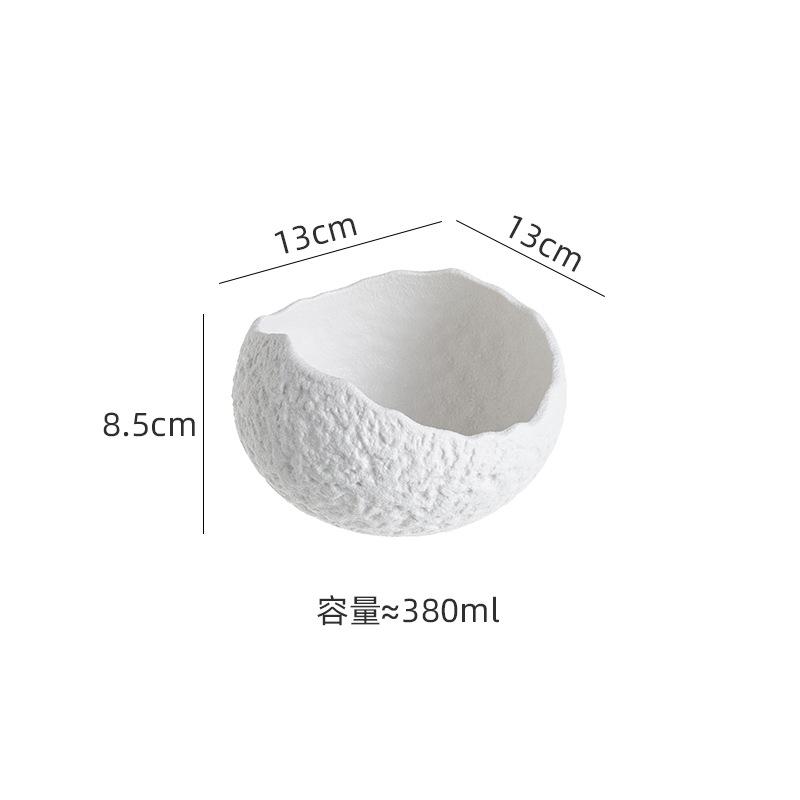 Керамическая Обеденная Тарелка Ресторанная Толстая Суповая Салатница Миска для Пасты Тарелка для Закусок Десертная Тарелка для Сашими Керамическая Посуда