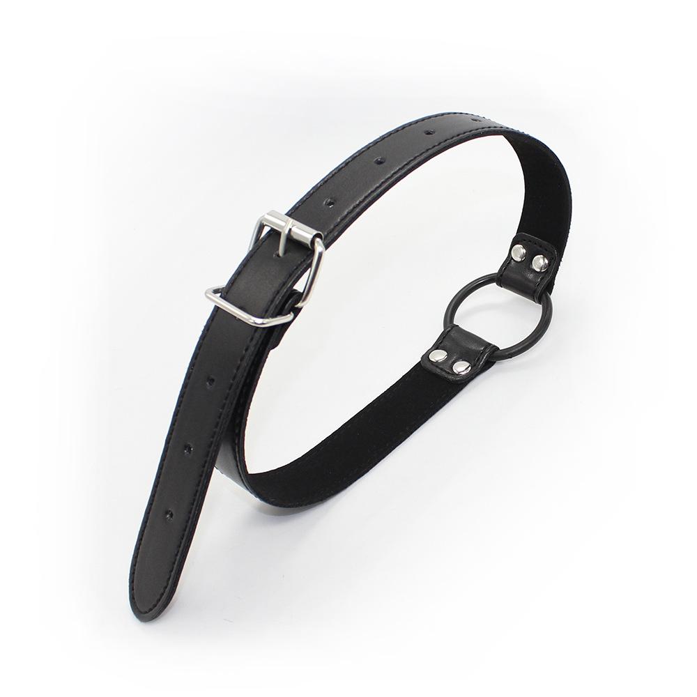 Horké Nejlepší pohodlný kovový roubík s otevřenými ústy fixační kroužek Sexuální hračka pro dospělé