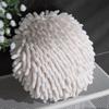 Fuzzy Ball Towel, Quick-Dry&Ultra-Soft Chenille Microfiber Hand Towels-Absorbent, Durable with Easy-Hang Loops for Kitchen&Bath