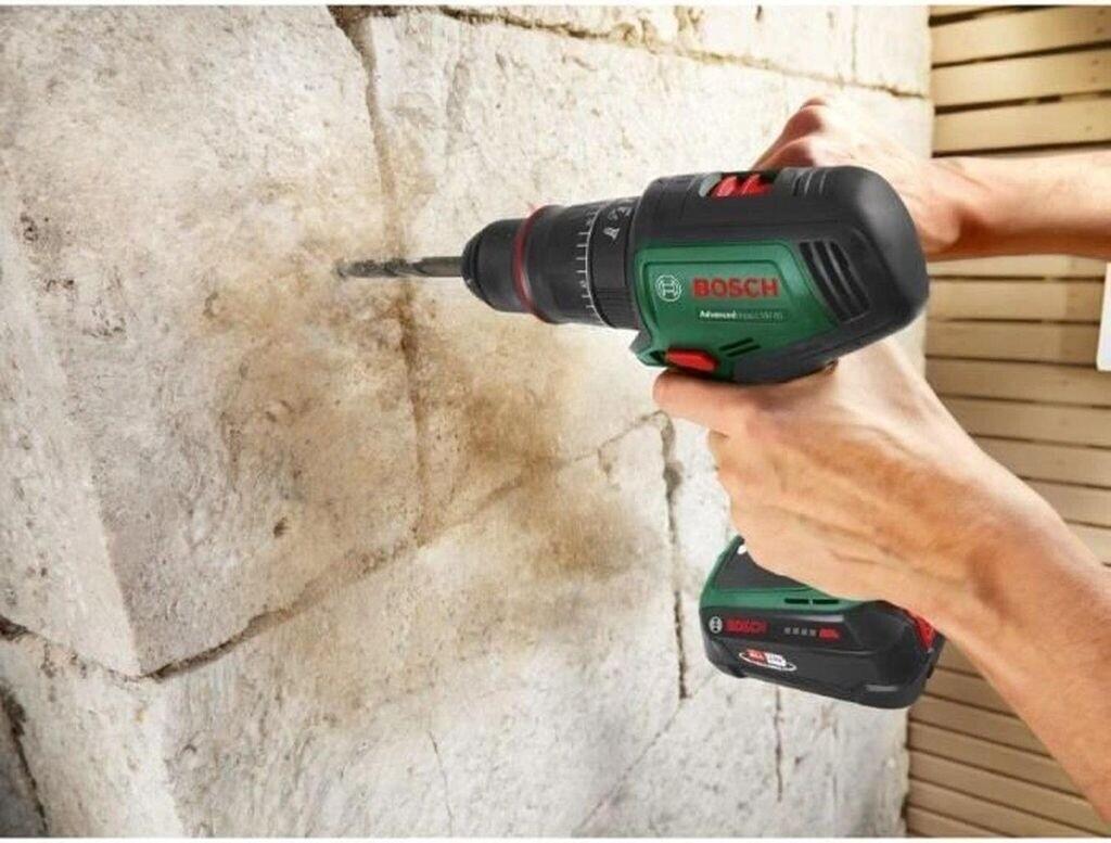 Дрель-шуруповёрт Bosch Advanced Impact 18V-80 QuickSnap2x 2,5Ah Akku + Зарядное устройство Насадки + (06039E2105)