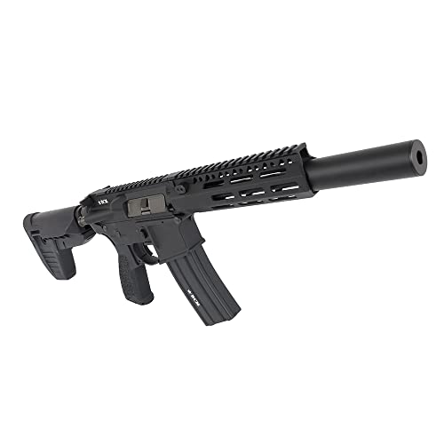 LayLax Carbon Barrel Piece 5 inch for Standard Next Generation M4, Outer Barrel Base Compatible, Barrel Adjustment