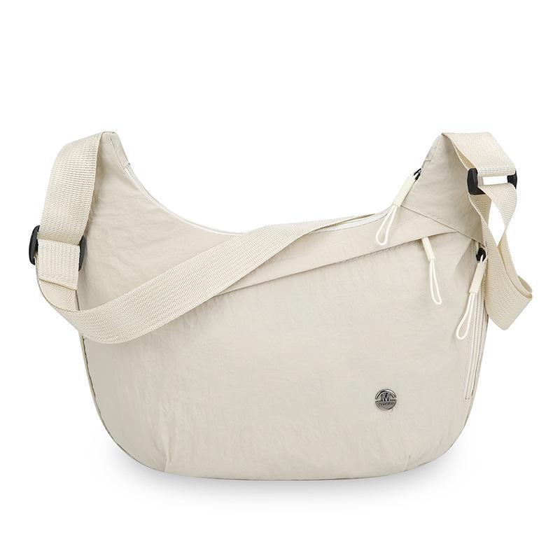 Versatile Outdoor Forest-Style Nylon Shoulder Bag - Large Capacity Casual Crossbody for Travel