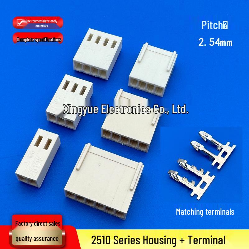 2510 Connector 2.54mm Plastic Housing Terminal Pin Plug