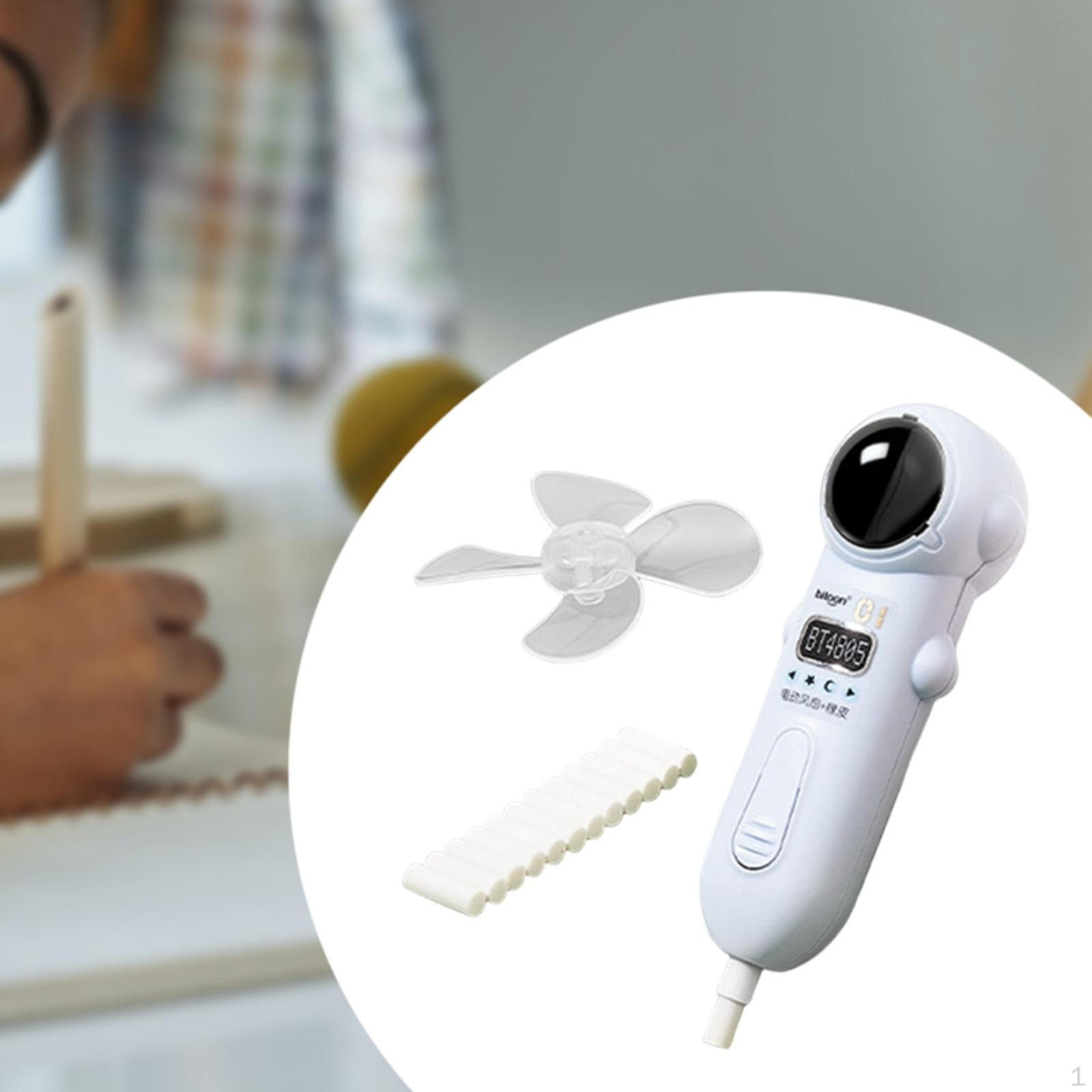 

Automatic Eraser with Fan Blade And 12 Refills for Office Drafting синій