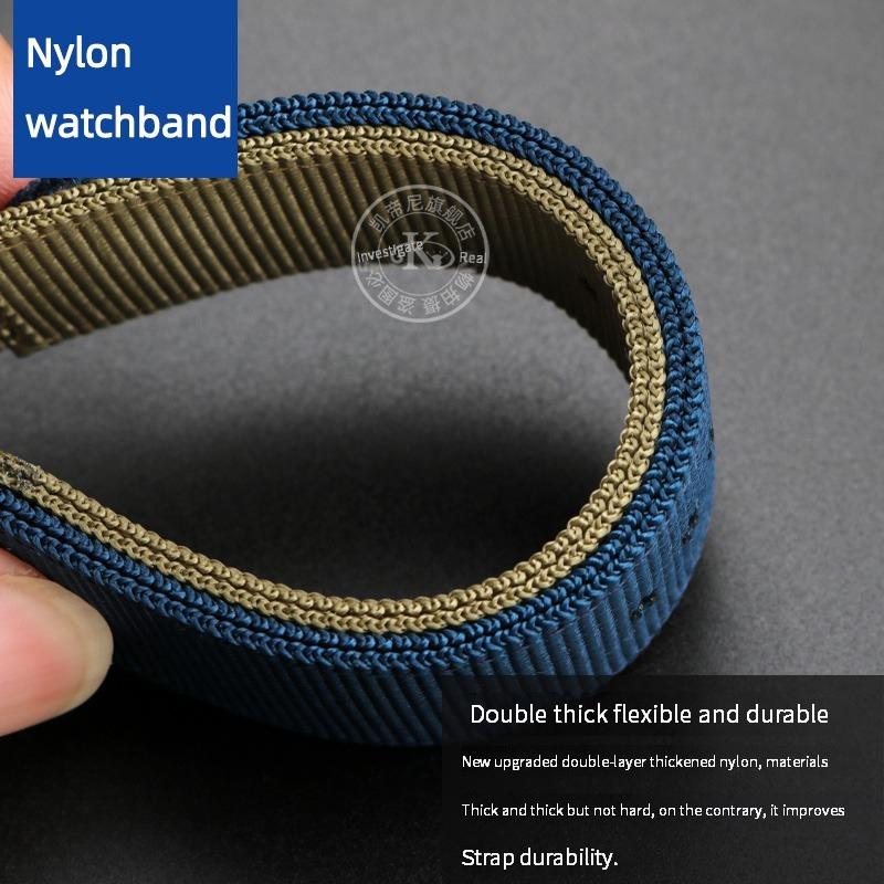 Klasyczny Adaptujący się dla G-SHOCK Casio GW6900 DW5600 GW-B5600 GM-5600 serii nylonowy pasek akcesoria sportowe outdoorowe płócienny pasek do zegarka