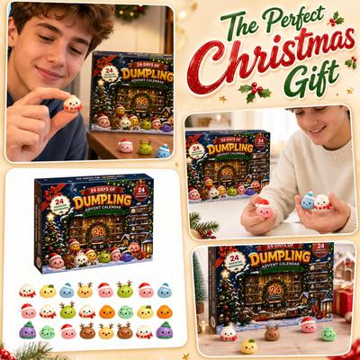 2026 Weihnachtlicher Baozi Adventskalender mit Tageszählfunktion