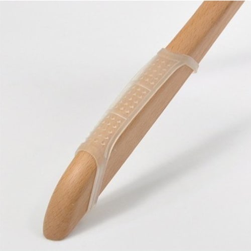 Shuimus Strong Anti-Slip Stickers for Hangers, Transparent Silicone, 100-Pack