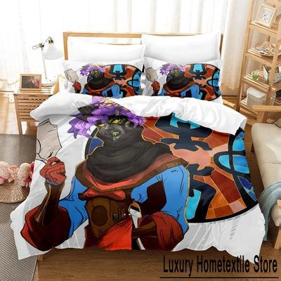 New 3D Printing Game Pyre Bedding Set Single Twin Full Queen King Size Bed Set Adult Kid Bedroom Duvetcover Sets Home Textiles