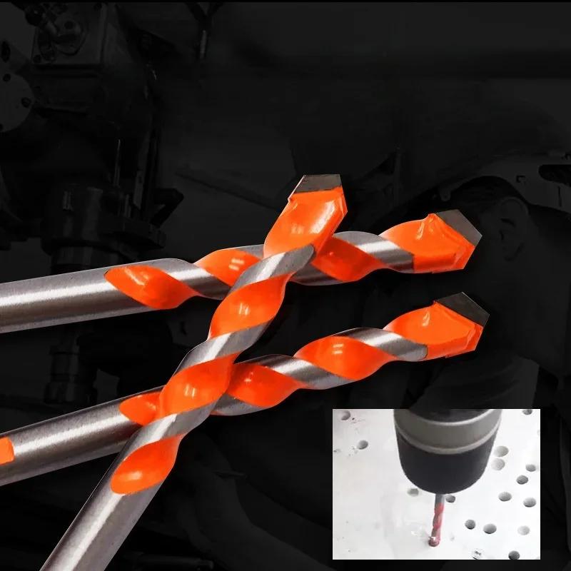 Sada karbidových vrtáků 3-12 mm Rychlé a přesné děrování do betonu, dlaždic, zrcadel, skla, keramiky, legované oceli, vrtáky