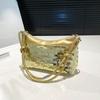 Summer New Commuter New Armpit Bag Popular Leisure Niche Large Capacity Sequins Simple Handbag
