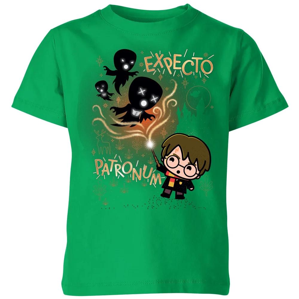 Harry Potter Kids Expecto Patronum Kids T-Shirt - Green - 3-4 Years 160