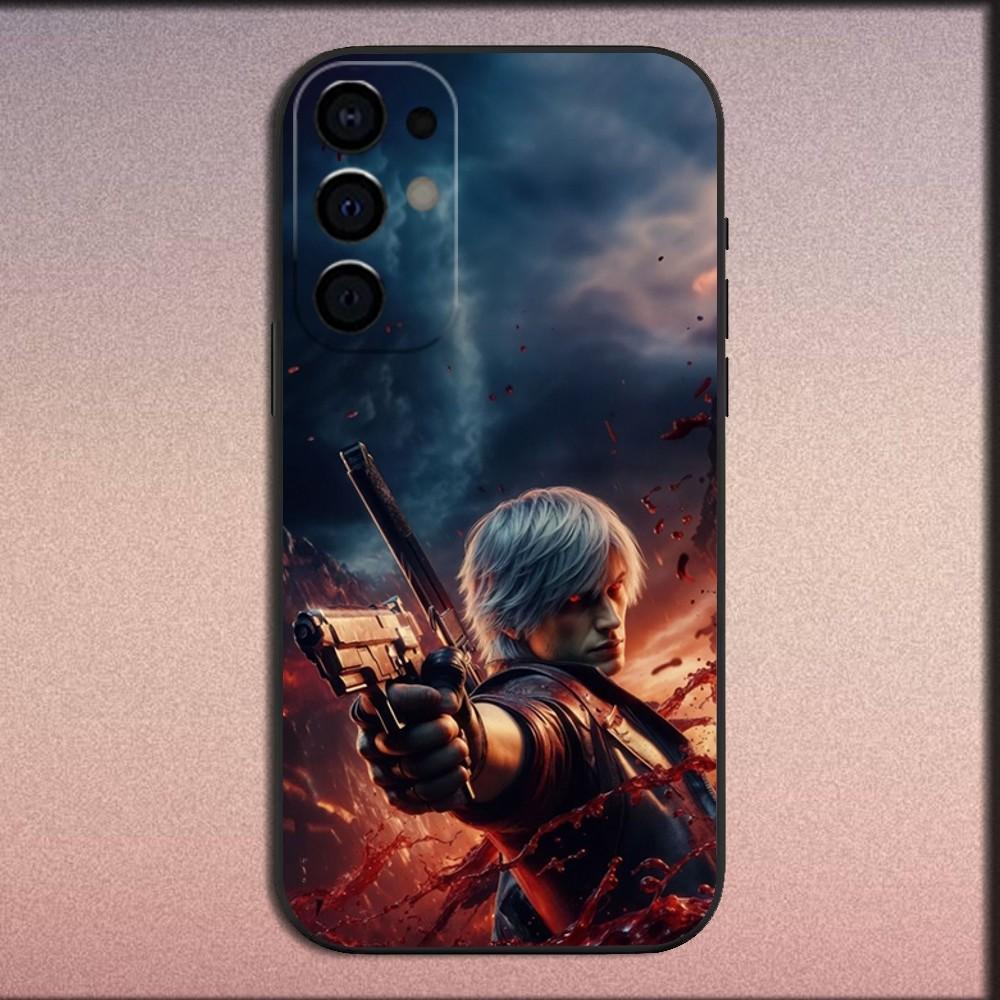 

D-Devil May Cry DMC Phone Case For Samsung S25,S24,S21,S22,S23,S30,Ultra,S20,Plus,Fe,Lite,Note,10,9,5G Black Soft Cover Samsung S22plus5G