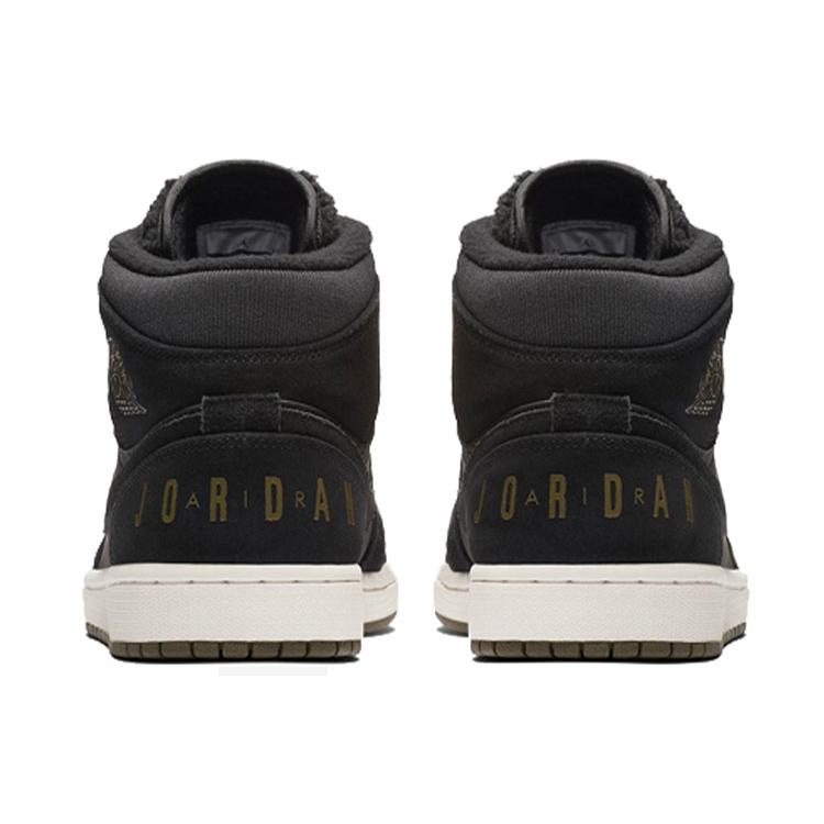 Jordan 1 Mid Black Olive Canvas BQ6579-001