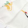 Shrine visit pure hood set for boys and girls [KYOETSU] bib, silk, set, 2-piece (hat, bib) (white)