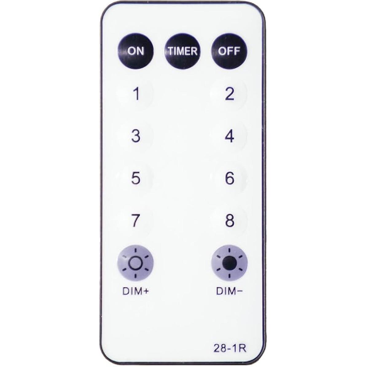 Suddus Remote Controller, IR Remote Control 8 Modes, Dimmable, Timer, Ten-Level dimming Remote-2