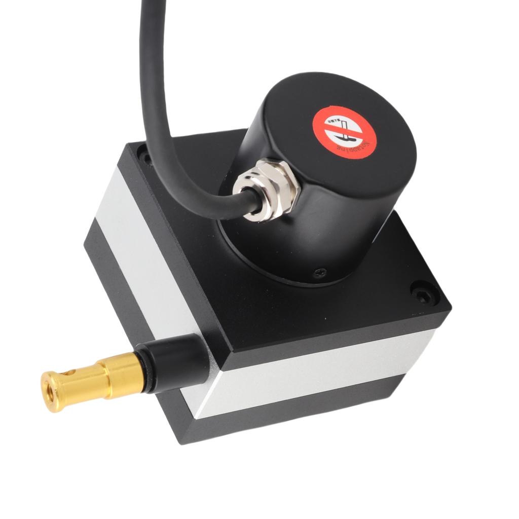 Dia. 38mm Seilzug-Encoder 10 bis 3000mm Bereich Inkrementaler Kabel-Encoder für Zylinder Prüfmaschinen DC8‑24V