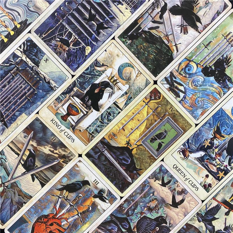 Crow Tarot Cards Deck