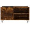 Record Cabinet Smoked Oak 85 x 38 x 48 cm Wood Based Panel