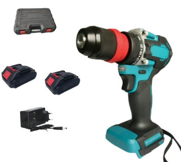 21V Detachable Brushless High-Speed Electric Drill and Screwdriver with Lithium Battery