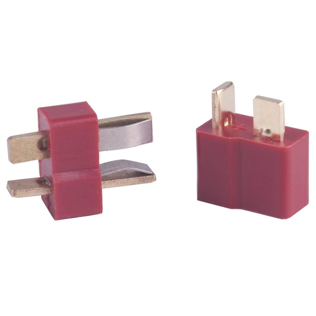GTIWUNG 5 Pairs XT60 Connectors, XT-60 Male and Female Connectors, 5 Pairs XT30 Male and Female Bullet Connector Plugs for RC LiPo, 5 Pairs Red Ultra